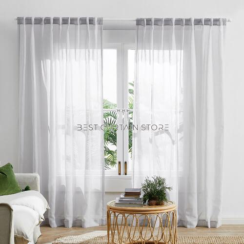 Cotton curtains