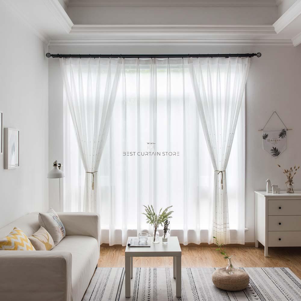 Cotton curtains